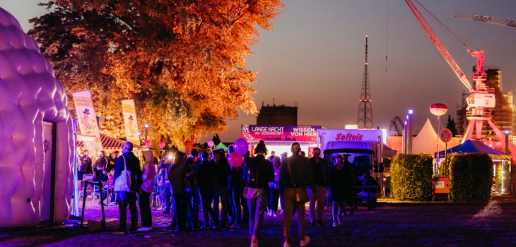 Campus in der Langen Nacht der Wissenschaft